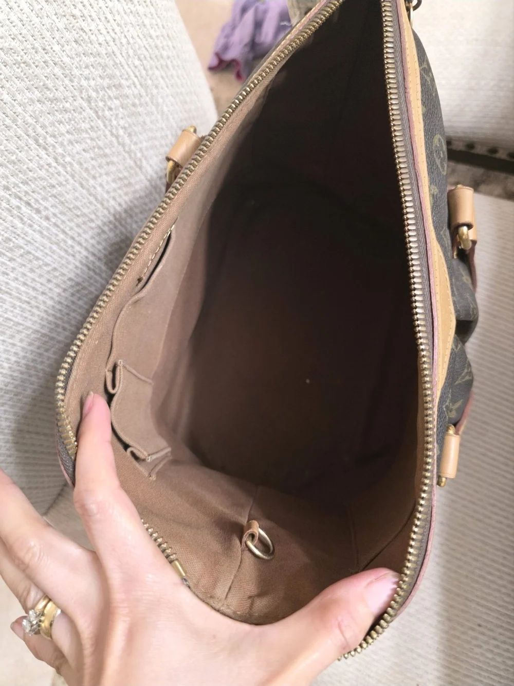 Louis Vuitton Monogram Canvas Tote